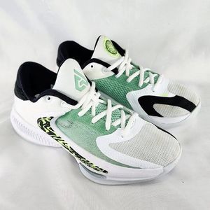 Nike‎ Zoom Freak 4 Greek Coast line Shoes White Green DJ6149-100 Run Men Size 5